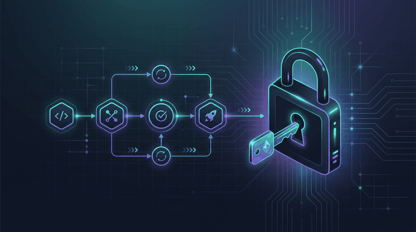 Secure CI/CD and secret management header
