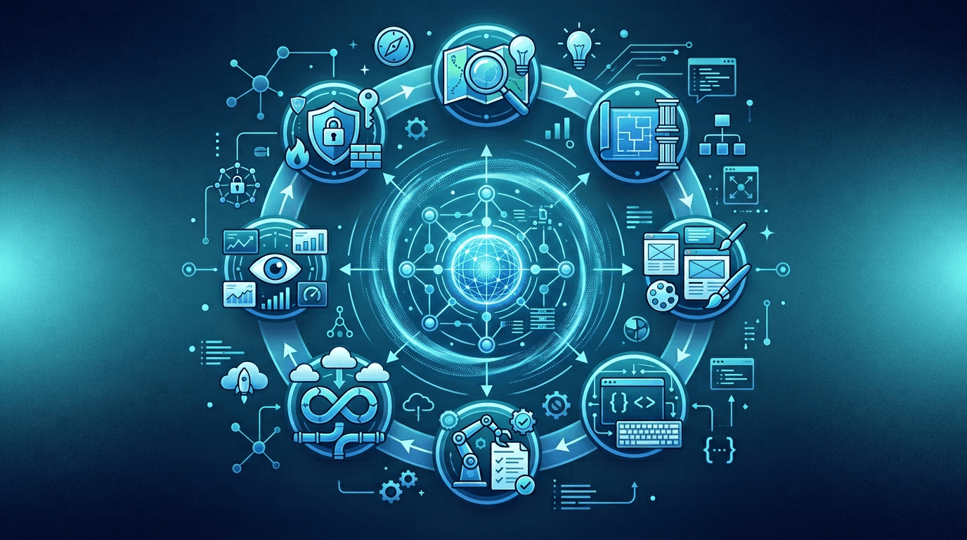 Competencies: full SDLC and controlled delivery